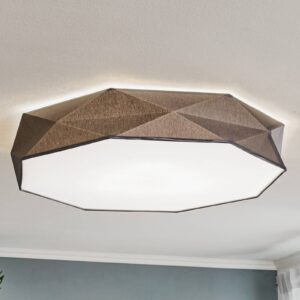 Svítidlo TK Lighting šedá Kov