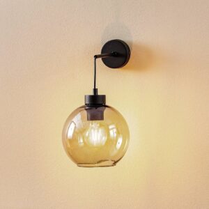 Svítidlo TK Lighting grafitově šedá průhledná/černá Sklo/kov