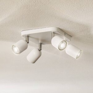 Svítidlo TK Lighting bílá/chrom Kov