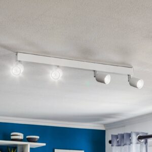 Svítidlo TK Lighting bílá/chrom Kov/plast