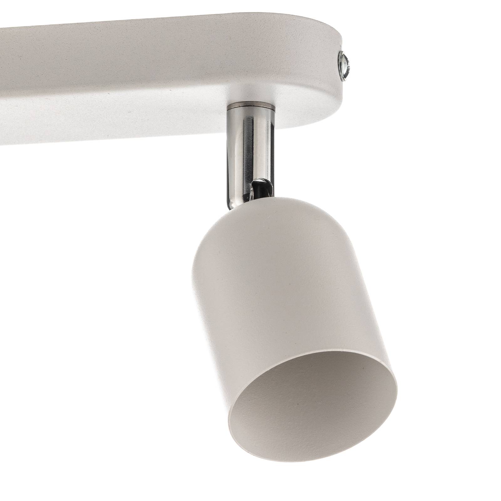 TK Lighting Stropní bodové svítidlo Top, třílampový, bílý, Ložnice, Kov, GU10, 10W, P: 50 cm, L: 17 cm, K: 14cm - Image 4