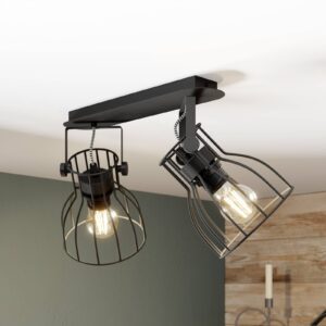 Svítidlo TK Lighting černá Kov