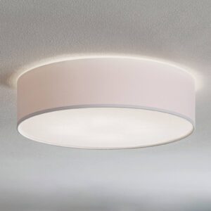 Svítidlo TK Lighting bílá Kov/textil/plast