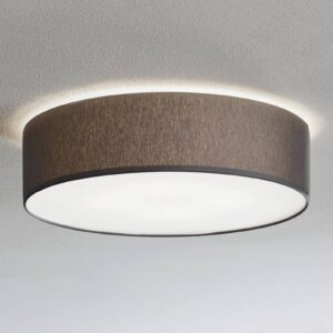 Svítidlo TK Lighting šedá Kov/textil/plast