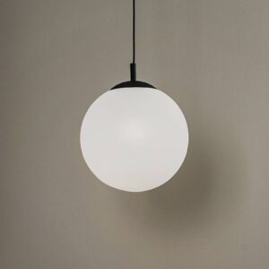 Svítidlo TK Lighting černá/bílá Sklo/kov/plast