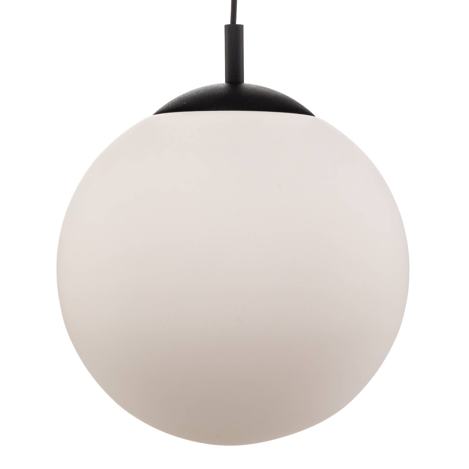 TK Lighting Závěsné svítidlo Maxi, Ø 30 cm, 1 světlo, skleněné stínidlo, Obývací pokoj / jídelna, Sklo, kov, plast, E27, 60W - Image 5