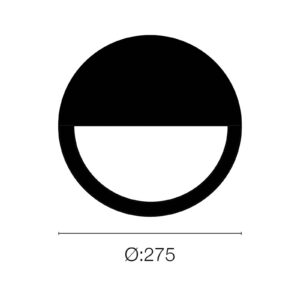 Svítidlo The Light Group matná černá/bílá kov/plast