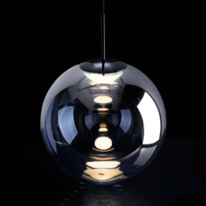 Svítidlo Tom Dixon chrom/černý polykarbonát/ocel