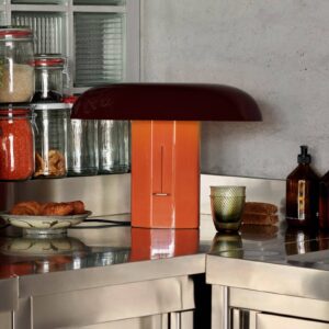 Svítidlo &Tradition jantarová/rubínově červená Hliník/mosaz