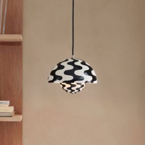 Svítidlo &Tradition černá a bílá Ocel