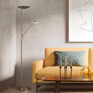 Svítidlo Trio Lighting starožitná mosaz kov