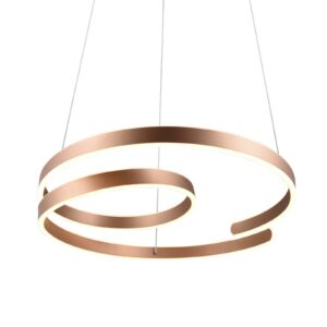 Svítidlo Trio Lighting kávově hnědá kov