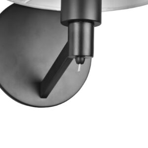 Svítidlo Trio Lighting černá/bílá Kov/tkanina