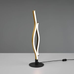 Svítidlo Trio Lighting matná mosaz/černá Kov