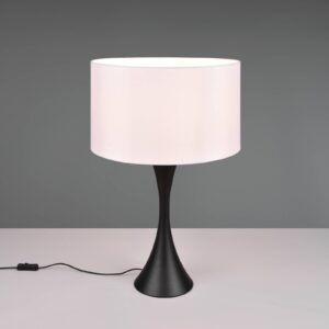 Svítidlo Trio Lighting černá/bílá Textil/kov