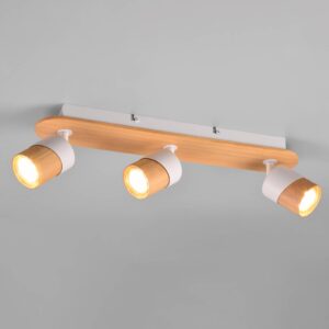 Svítidlo Trio Lighting bílá/světlé dřevo dřevo