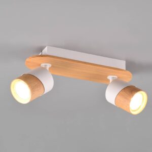 Svítidlo Trio Lighting bílá/světlé dřevo dřevo