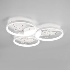 Svítidlo Trio Lighting bílý matný Kov/sklo