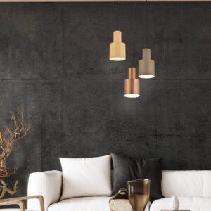 Svítidlo Trio Lighting kávově hnědá/béžová/taupe/černá matná/bílá kov