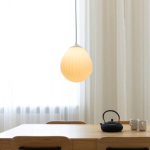 Svítidlo UMAGE černá/bílá/bílá sklo/ocel