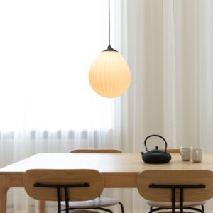 Svítidlo UMAGE černá/bílá/černá sklo/ocel