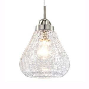 Svítidlo Westinghouse nikl/čirý kov/sklo