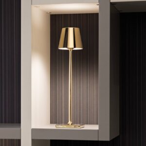 Svítidlo Zafferano zlatá lesklá hliník/kovová fólie