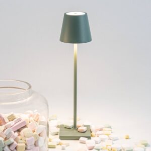 Svítidlo Zafferano šalvějová zelená hliník/polykarbonát