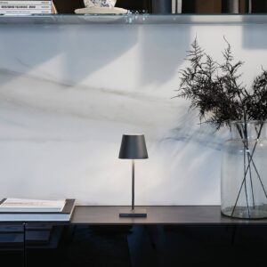 Svítidlo Zafferano tmavě šedá hliník/polykarbonát