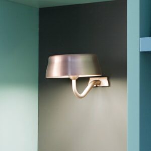 Svítidlo Zafferano měď hliník/polykarbonát prizmatický