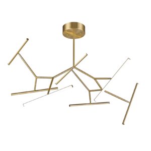 Svítidlo Zambelis zlatá hliník/silikon