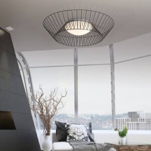 Svítidlo Zambelis matná černá kov