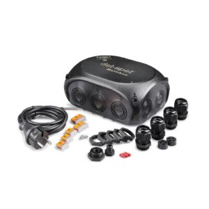 Svítidlo dot-spot černá Plastové