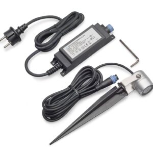 Svítidlo dot-spot stříbrně eloxované Hliník