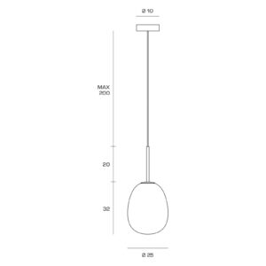 Svítidlo miloox by Sforzin matná černá/opálová kov/opálové sklo
