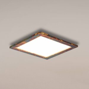 Svítidlo quitani zlato/oxidované/bílé PMMA/hliník