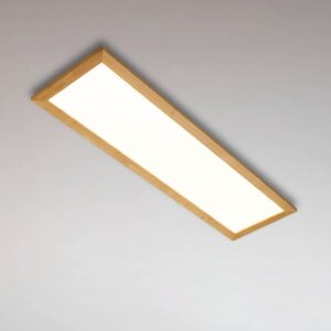 Svítidlo quitani světlé dřevo/bílá PMMA/hliník/dřevo