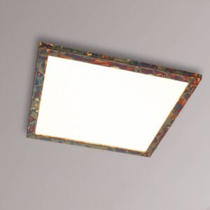 Svítidlo quitani zlatá/bílá PMMA/hliník