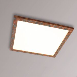 Svítidlo quitani měděná/bílá PMMA/hliník