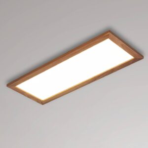 Svítidlo quitani tmavé dřevo/bílá PMMA/hliník/dřevo