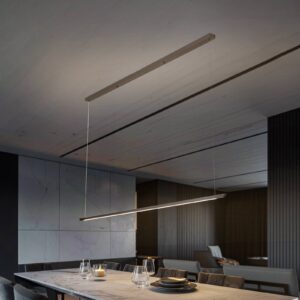 Svítidlo quitani černě eloxované Hliník/mosaz/akryl