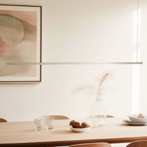 Svítidlo quitani krémová eloxovaná hliník/mosaz/akryl