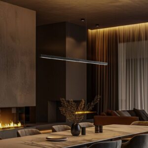 Svítidlo quitani břidlicově šedá/černá matná Břidlice/hliník/ocel/mosaz