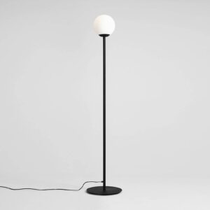 Svítidlo ALDEX černá/mražená bílá kov/sklo