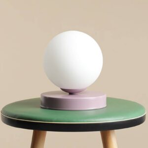 Svítidlo ALDEX šeříková/mražená bílá kov/sklo