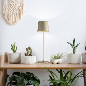 Svítidlo Brilliant zlatý mat Kov/plast