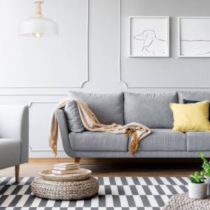 Svítidlo Envostar bílá/dubová Kov/dubové dřevo