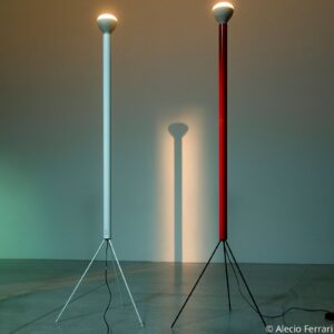 Svítidlo FLOS bílá/černá Kov/železo