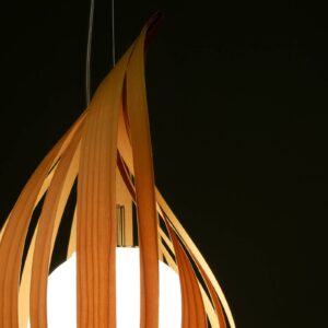 Svítidlo LZF LamPS třešeň dřevěná dýha/sklo/kov