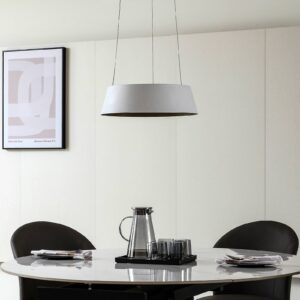 Svítidlo Lucande bílá/zlatá Hliník/silikon/železo